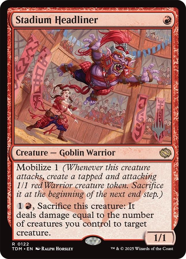 Stadium Headliner [Tarkir: Dragonstorm Promos] | RetroPlay Games
