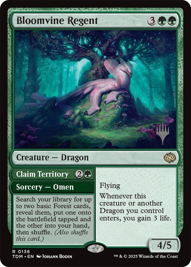 Bloomvine Regent [Tarkir: Dragonstorm Promos] | RetroPlay Games