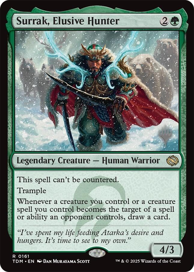 Surrak, Elusive Hunter [Tarkir: Dragonstorm Promos] | RetroPlay Games