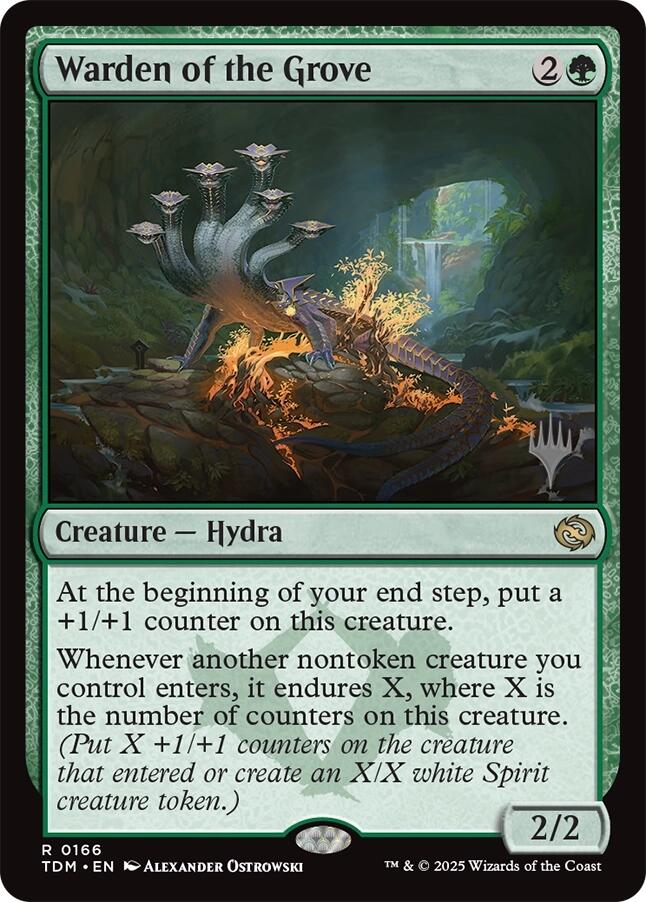 Warden of the Grove [Tarkir: Dragonstorm Promos] | RetroPlay Games