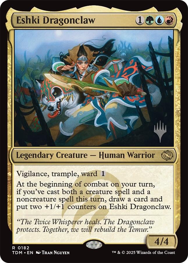 Eshki Dragonclaw [Tarkir: Dragonstorm Promos] | RetroPlay Games