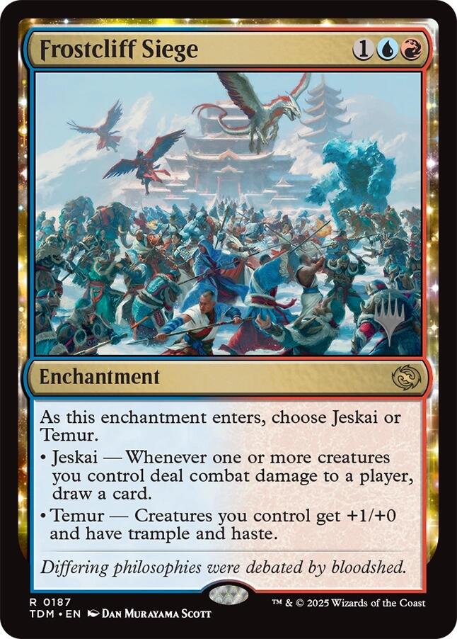 Frostcliff Siege [Tarkir: Dragonstorm Promos] | RetroPlay Games