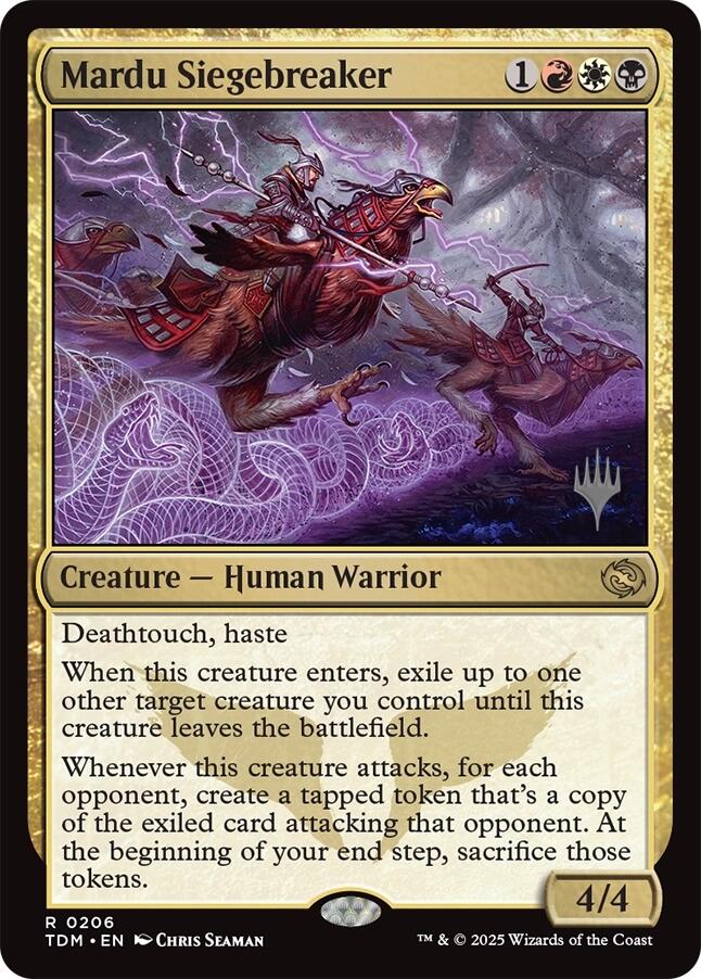 Mardu Siegebreaker [Tarkir: Dragonstorm Promos] | RetroPlay Games