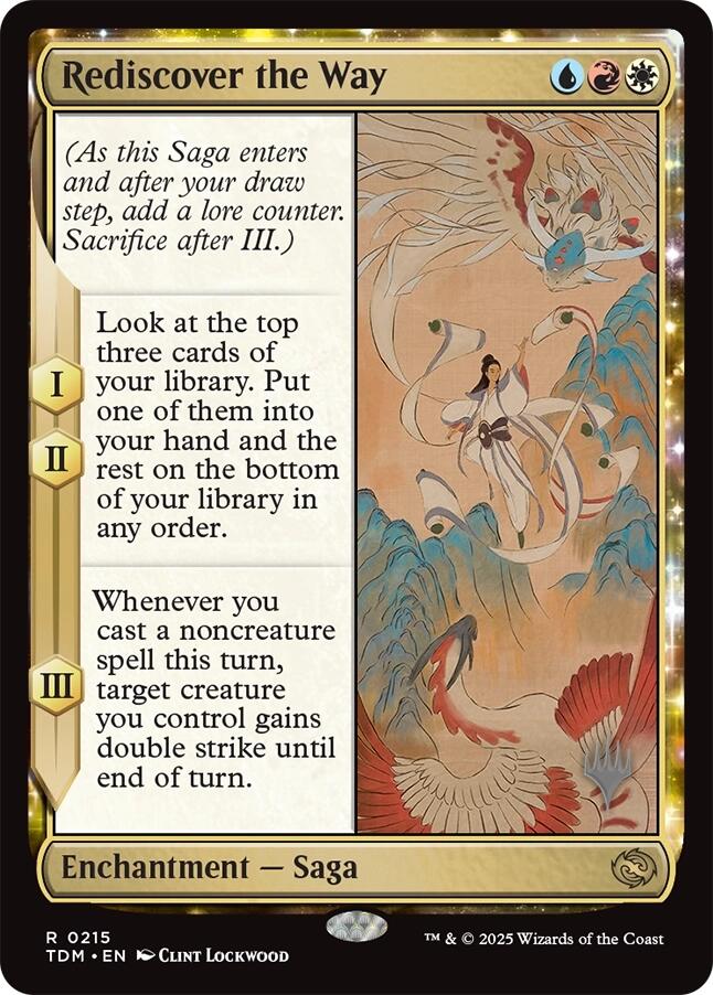 Rediscover the Way [Tarkir: Dragonstorm Promos] | RetroPlay Games