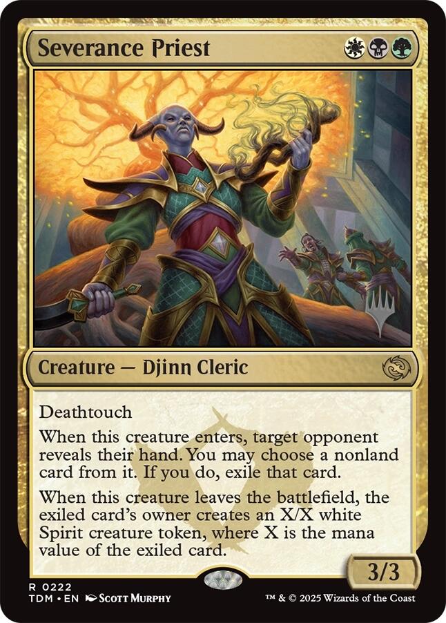 Severance Priest [Tarkir: Dragonstorm Promos] | RetroPlay Games