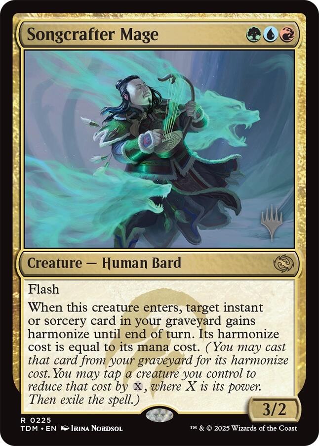 Songcrafter Mage [Tarkir: Dragonstorm Promos] | RetroPlay Games