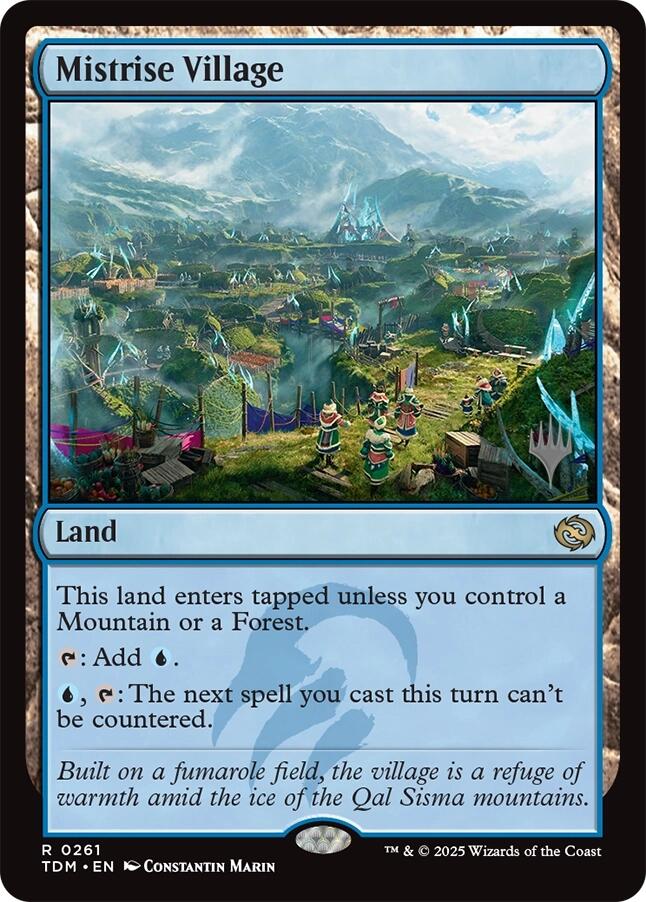 Mistrise Village [Tarkir: Dragonstorm Promos] | RetroPlay Games