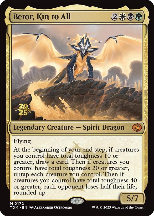 Betor, Kin to All [Tarkir: Dragonstorm Prerelease Promos] | RetroPlay Games