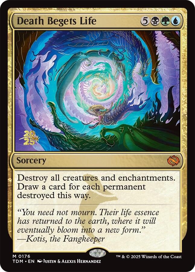 Death Begets Life [Tarkir: Dragonstorm Prerelease Promos] | RetroPlay Games