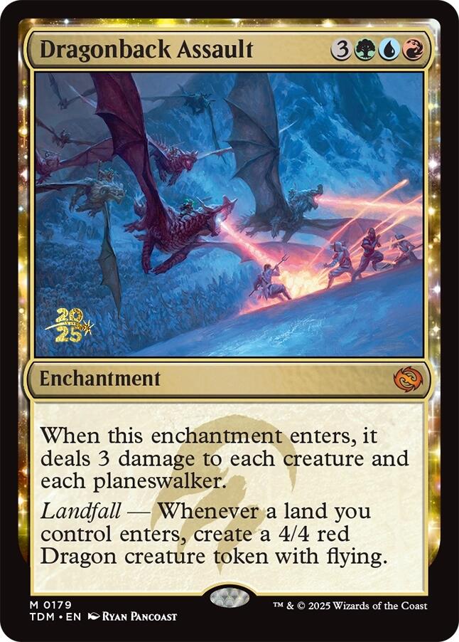 Dragonback Assault [Tarkir: Dragonstorm Prerelease Promos] | RetroPlay Games