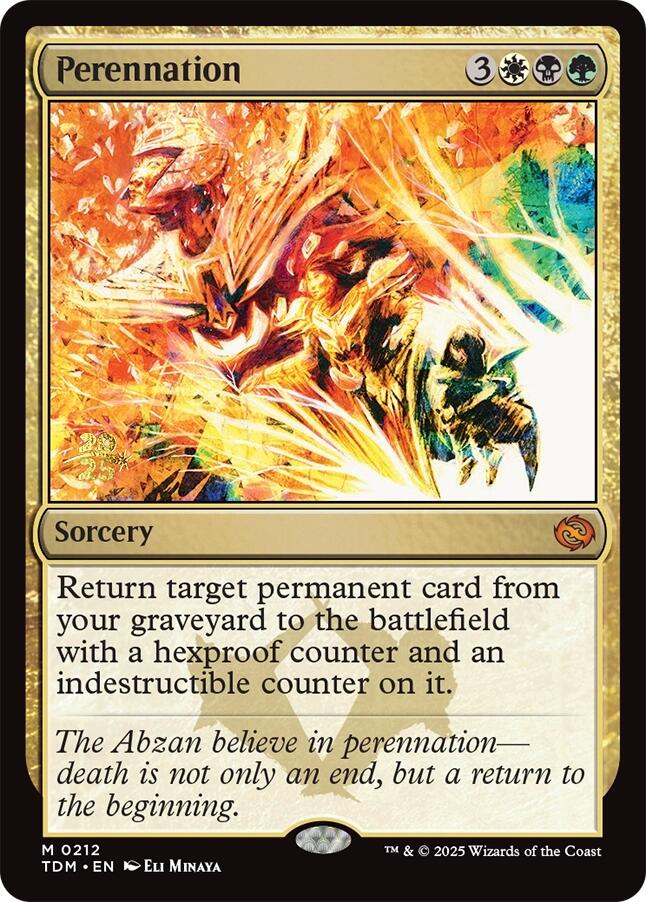 Perennation [Tarkir: Dragonstorm Prerelease Promos] | RetroPlay Games