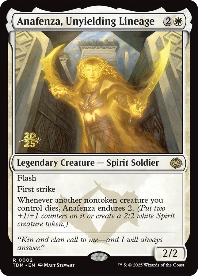 Anafenza, Unyielding Lineage [Tarkir: Dragonstorm Prerelease Promos] | RetroPlay Games