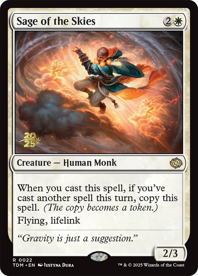 Sage of the Skies [Tarkir: Dragonstorm Prerelease Promos] | RetroPlay Games
