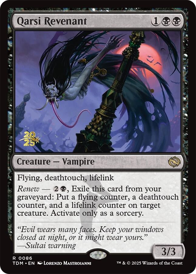 Qarsi Revenant [Tarkir: Dragonstorm Prerelease Promos] | RetroPlay Games