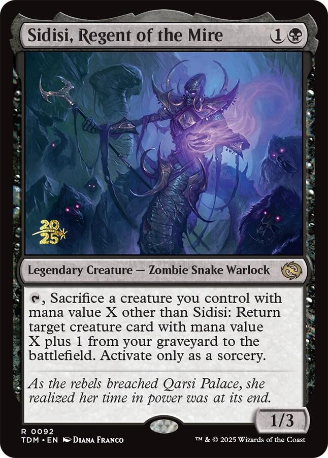 Sidisi, Regent of the Mire [Tarkir: Dragonstorm Prerelease Promos] | RetroPlay Games