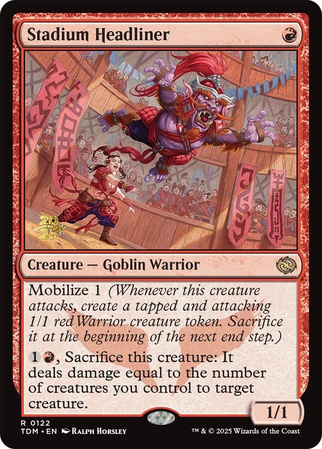 Stadium Headliner [Tarkir: Dragonstorm Prerelease Promos] | RetroPlay Games