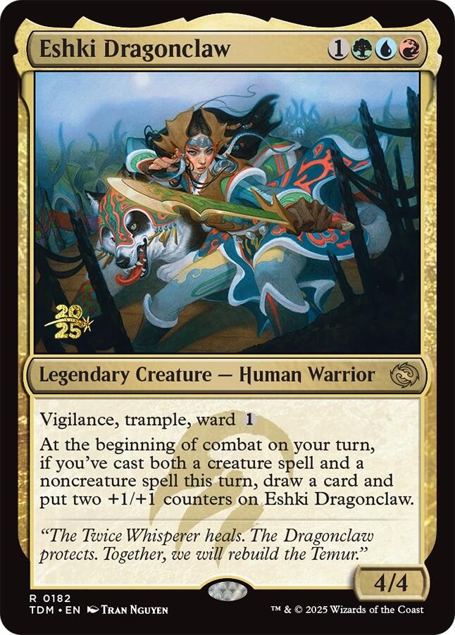 Eshki Dragonclaw [Tarkir: Dragonstorm Prerelease Promos] | RetroPlay Games