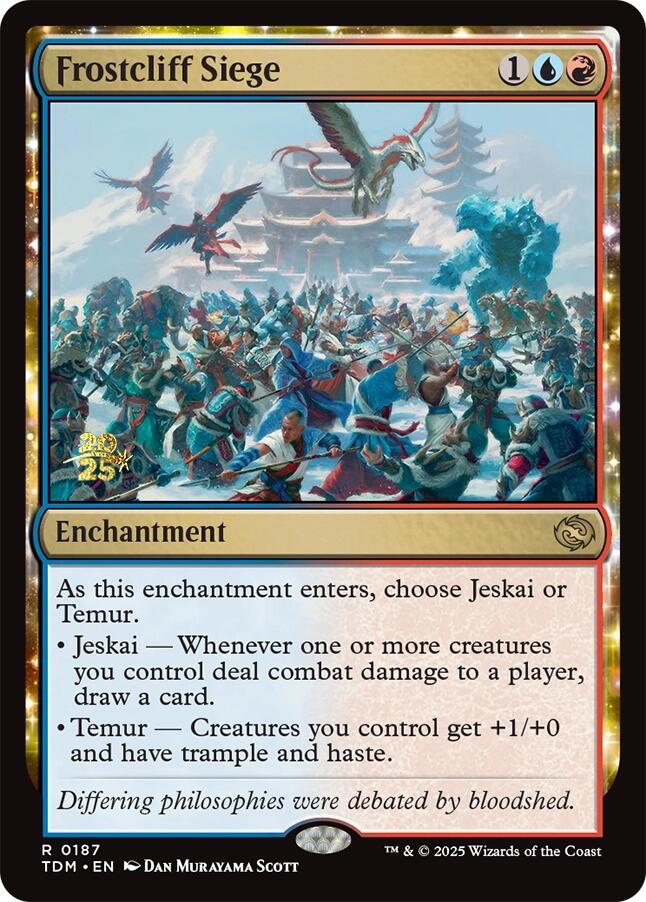 Frostcliff Siege [Tarkir: Dragonstorm Prerelease Promos] | RetroPlay Games