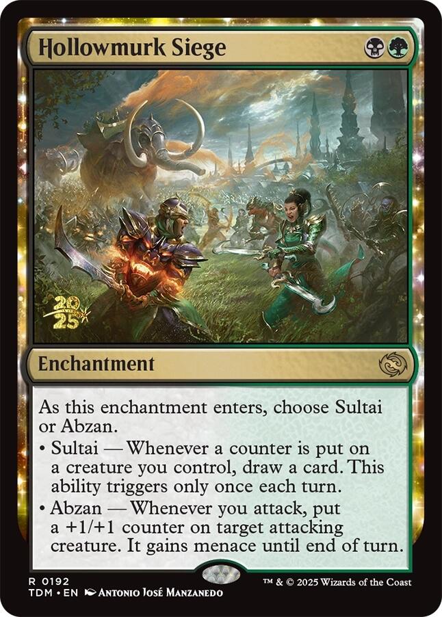 Hollowmurk Siege [Tarkir: Dragonstorm Prerelease Promos] | RetroPlay Games