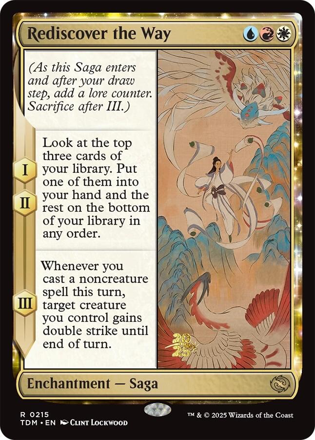 Rediscover the Way [Tarkir: Dragonstorm Prerelease Promos] | RetroPlay Games