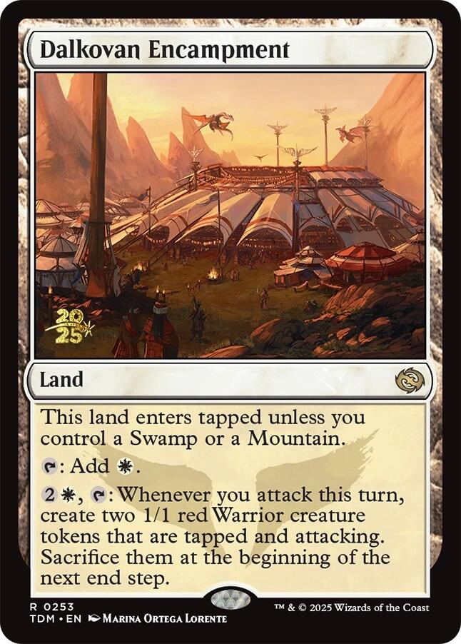 Dalkovan Encampment [Tarkir: Dragonstorm Prerelease Promos] | RetroPlay Games