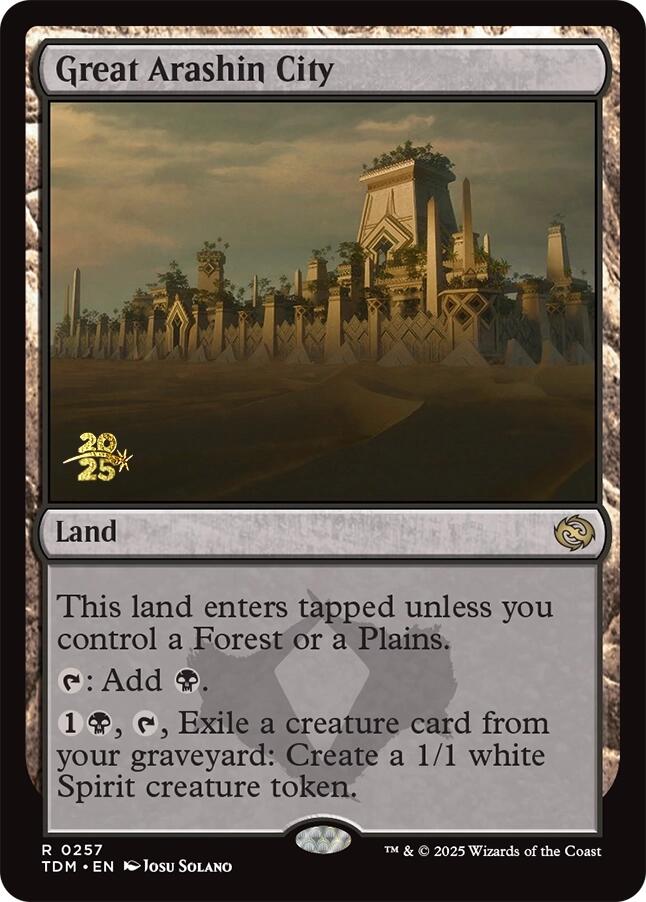 Great Arashin City [Tarkir: Dragonstorm Prerelease Promos] | RetroPlay Games
