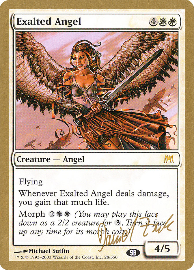 Exalted Angel (Daniel Zink) (SB) [World Championship Decks 2003] | RetroPlay Games