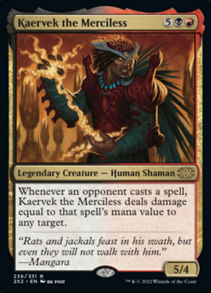Kaervek the Merciless [Double Masters 2022] | RetroPlay Games