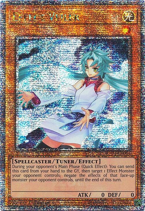 Effect Veiler (New Art) [RA04-EN004] Quarter Century Secret Rare | RetroPlay Games