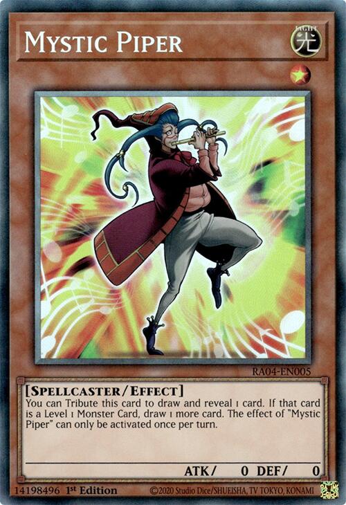 Mystic Piper [RA04-EN005] Prismatic Collector's Rare | RetroPlay Games