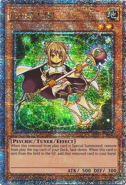 Esper Girl [RA04-EN006] Quarter Century Secret Rare | RetroPlay Games