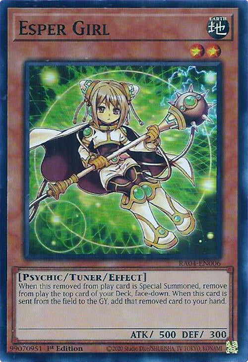 Esper Girl [RA04-EN006] Super Rare | RetroPlay Games