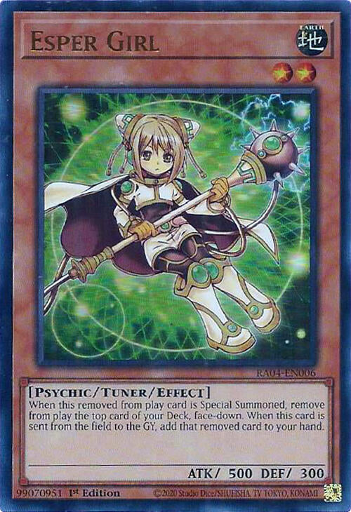 Esper Girl [RA04-EN006] Ultra Rare | RetroPlay Games