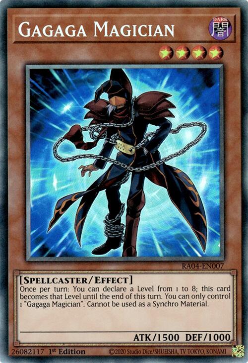 Gagaga Magician [RA04-EN007] Prismatic Collector's Rare | RetroPlay Games