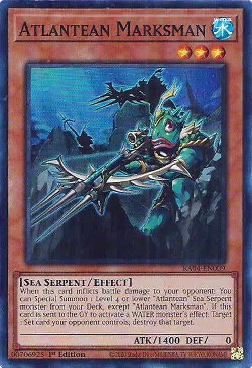 Atlantean Marksman [RA04-EN009] Super Rare | RetroPlay Games