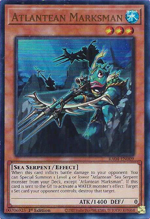 Atlantean Marksman [RA04-EN009] Ultra Rare | RetroPlay Games