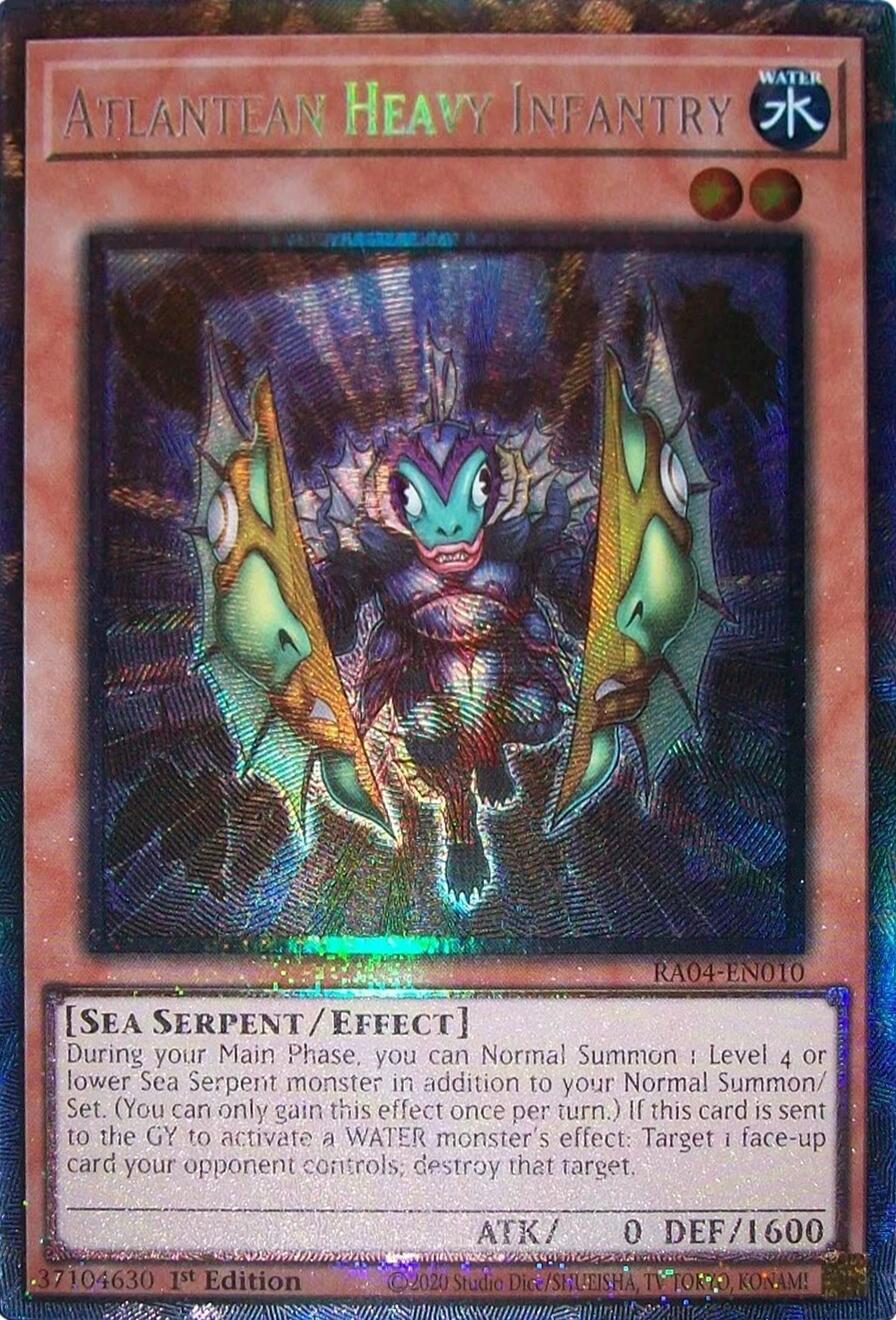 Atlantean Heavy Infantry [RA04-EN010] Prismatic Collector's Rare | RetroPlay Games