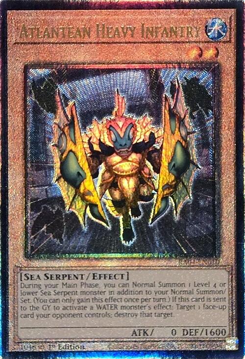 Atlantean Heavy Infantry [RA04-EN010] Prismatic Ultimate Rare | RetroPlay Games