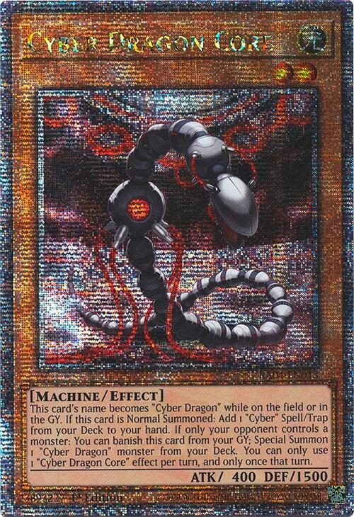 Cyber Dragon Core [RA04-EN013] Quarter Century Secret Rare | RetroPlay Games