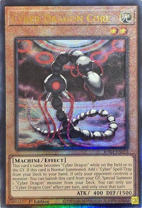 Cyber Dragon Core [RA04-EN013] Prismatic Ultimate Rare | RetroPlay Games