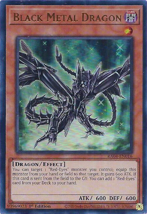 Black Metal Dragon [RA04-EN016] Ultra Rare | RetroPlay Games