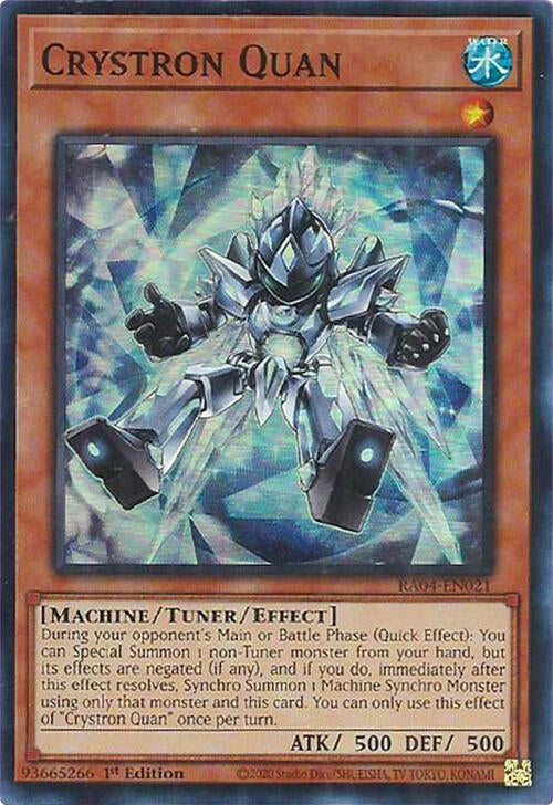 Crystron Quan [RA04-EN021] Super Rare | RetroPlay Games