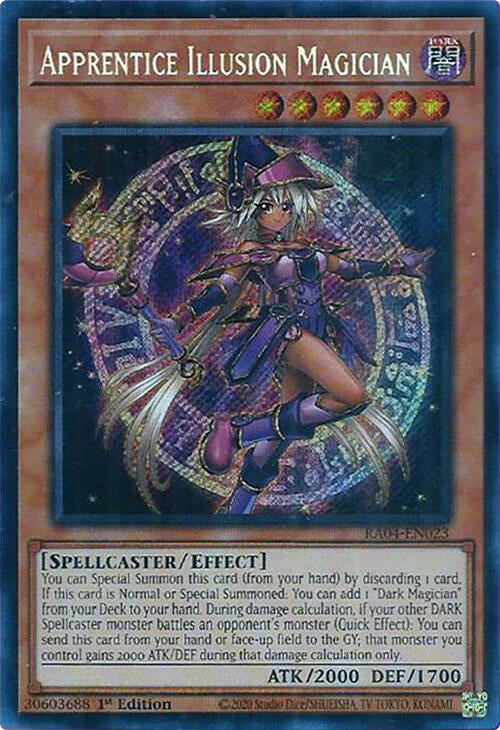 Apprentice Illusion Magician [RA04-EN023] Secret Rare | RetroPlay Games