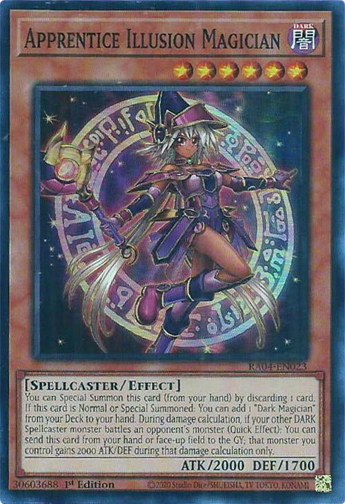 Apprentice Illusion Magician [RA04-EN023] Super Rare | RetroPlay Games