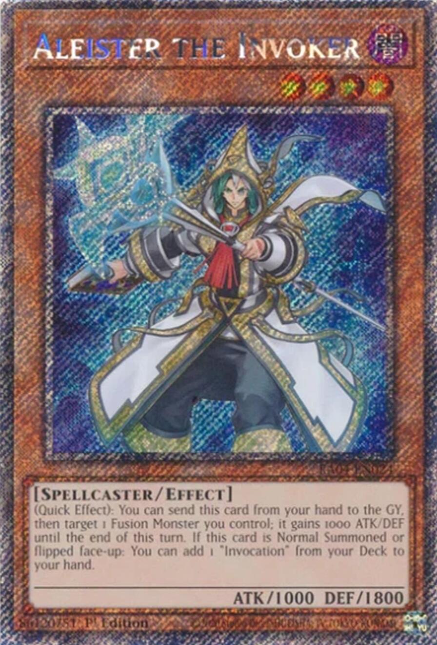 Aleister the Invoker (Alternate Art) [RA04-EN024] Platinum Secret Rare | RetroPlay Games