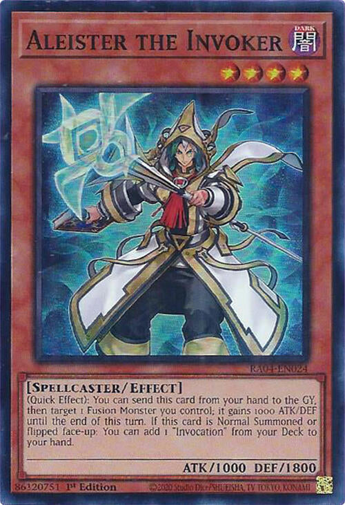 Aleister the Invoker (Alternate Art) [RA04-EN024] Super Rare | RetroPlay Games