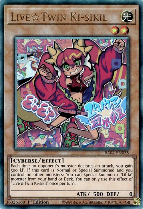 LiveTwin Ki-sikil [RA04-EN035] Prismatic Ultimate Rare | RetroPlay Games