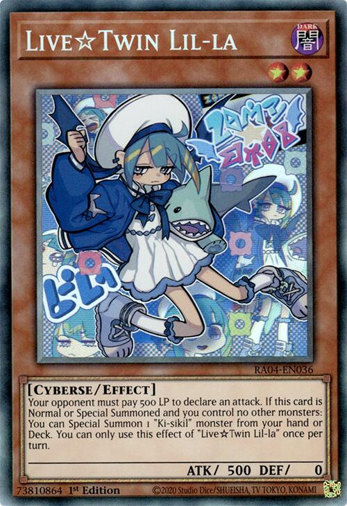 LiveTwin Lil-la [RA04-EN036] Prismatic Collector's Rare | RetroPlay Games