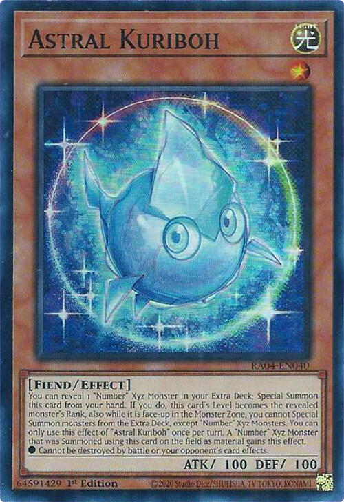 Astral Kuriboh [RA04-EN040] Super Rare | RetroPlay Games