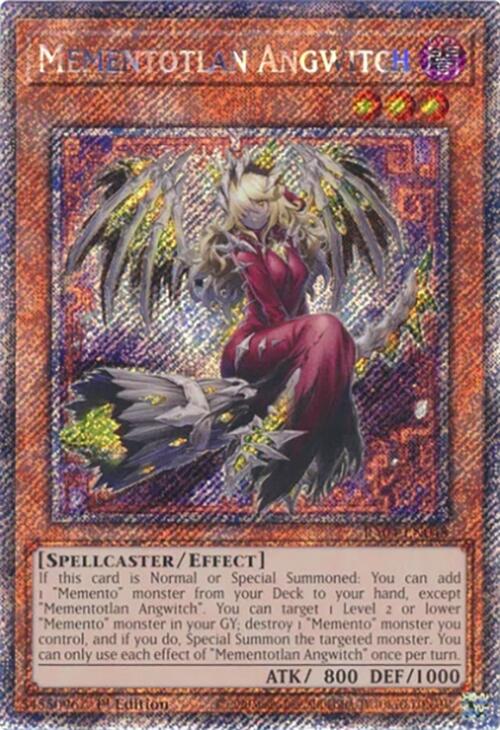 Mementotlan Angwitch [RA04-EN048] Platinum Secret Rare | RetroPlay Games